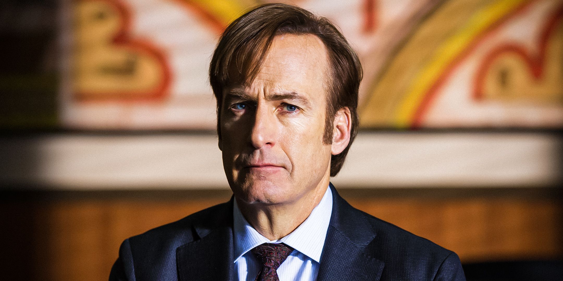 Bob Odenkirk as Saul Goodman looking sad