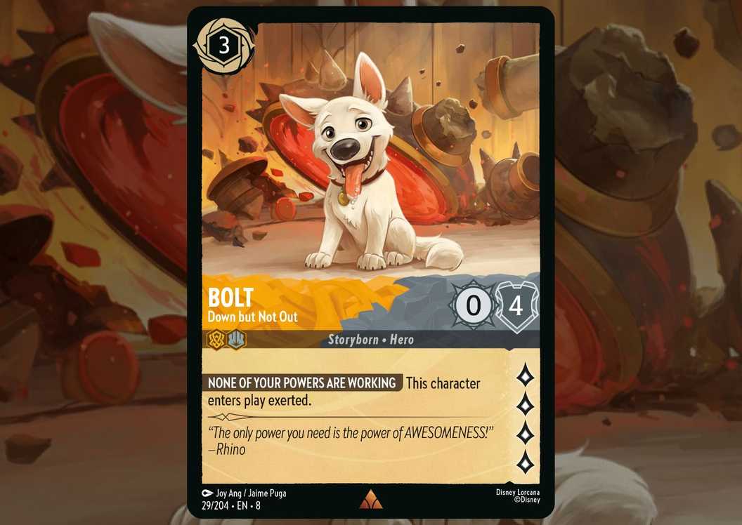 lorcana bolt cards - Archazia's Island - - Superdog (Enchanted) MARK OF POWER Whenever you ready this character The Most Valuable Enchanted Cards
