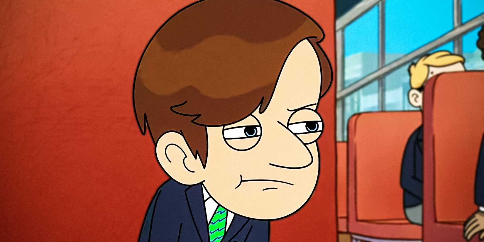 Jimmy com uma expressão irritada em Slippin' Jimmy.