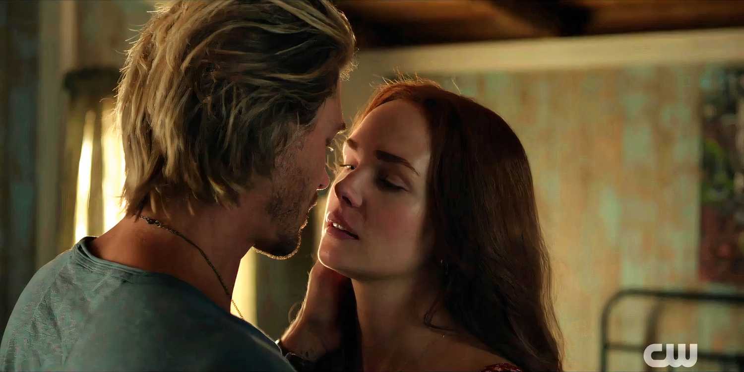 Cal and Maggie about to kiss Sullivan's Crossing(1)