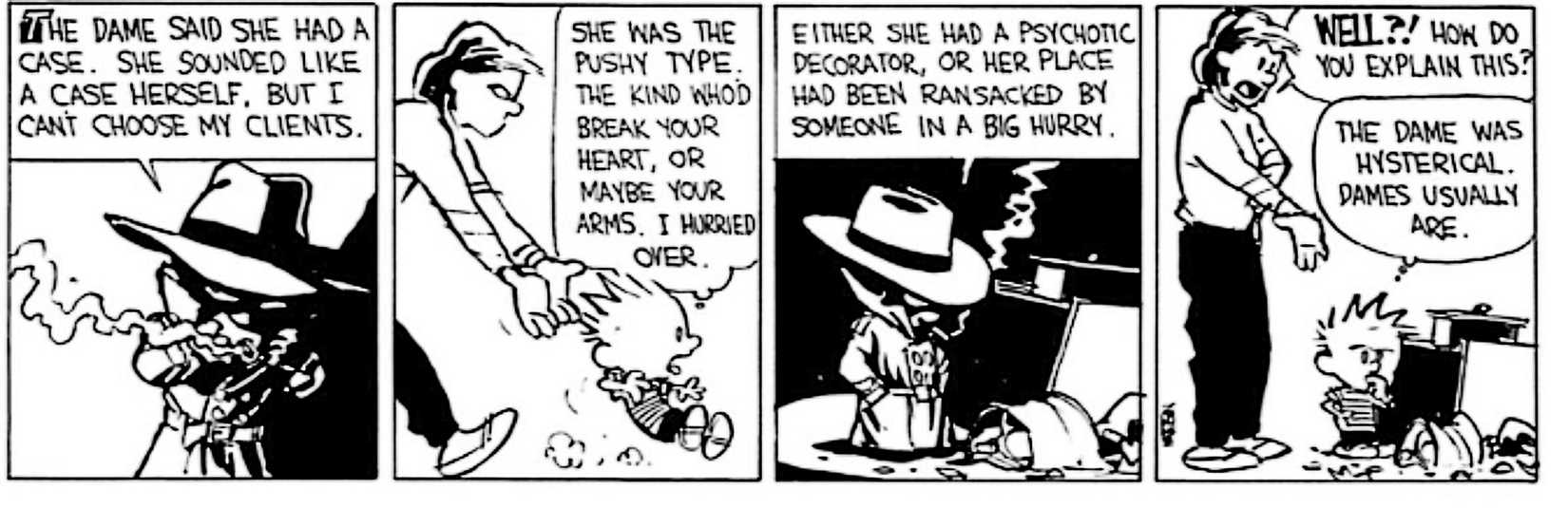 13 Calvin And Hobbes Comics Starring Calvin's Darkest Alter Ego