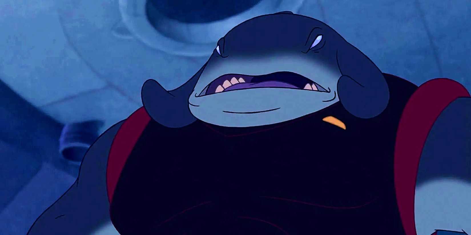 Captain Gantu with an angry expression in Lilo and Sтιтch