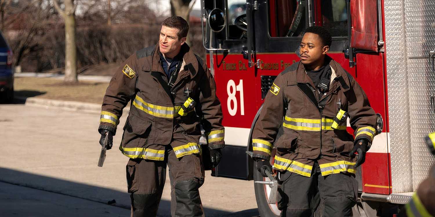 Carver and Ritter in Chicago Fire season 13 (2)