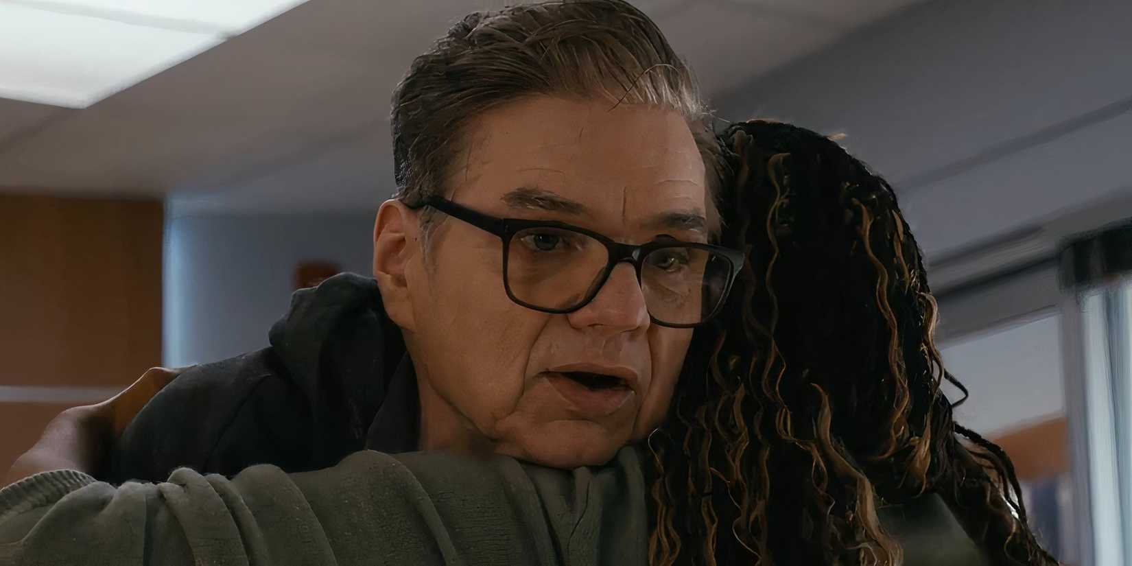 Oliver Platt as Daniel Charles and Mekia Cox as Robin Charles in Chicago Med