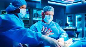 Chris Carmack as Atticus Lincoln in Grey's Anatomy season 21 episode 18