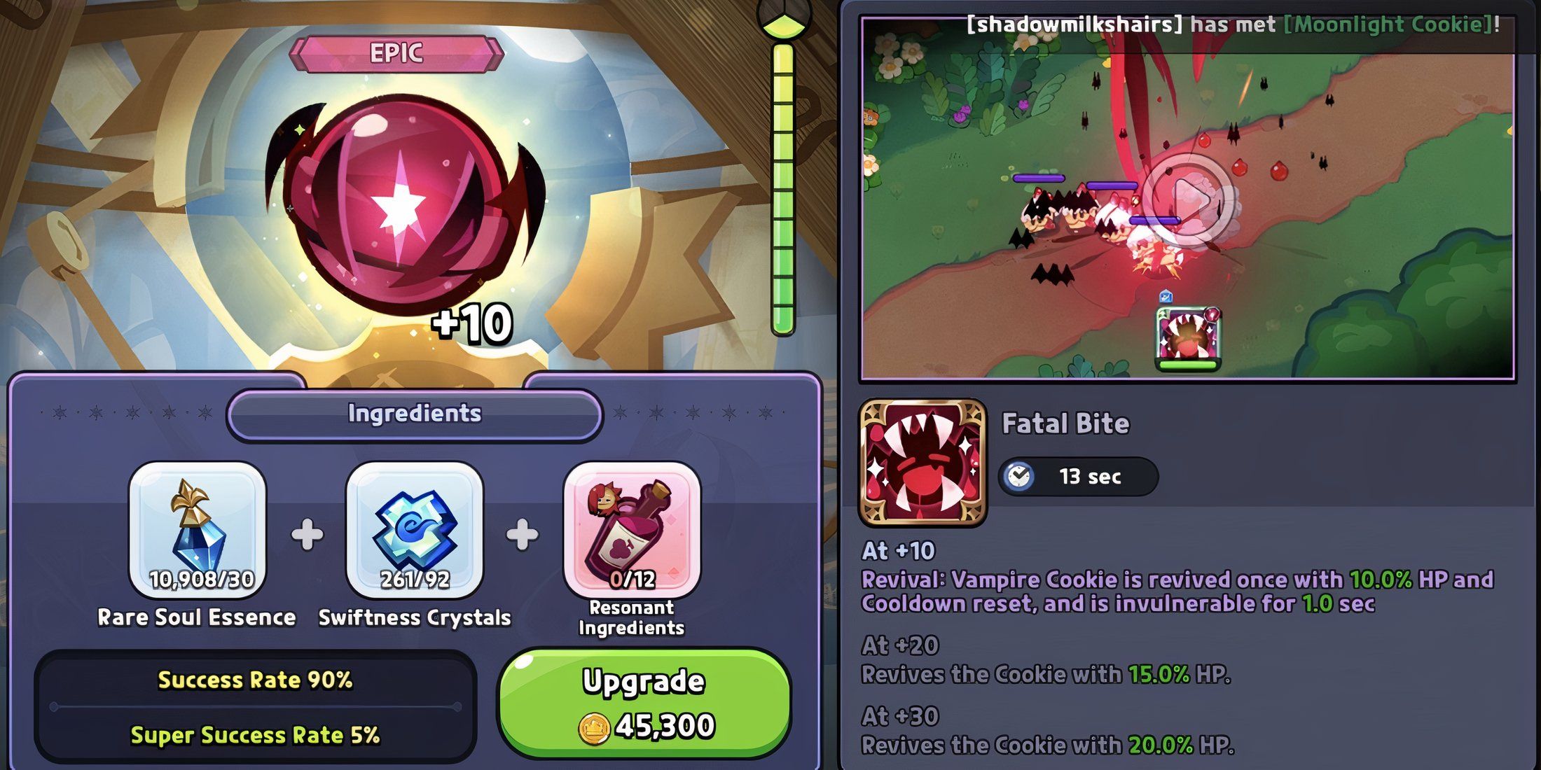 Cookie Run: Kingdom - Best Toppings And Beascuits For Vampire Cookie