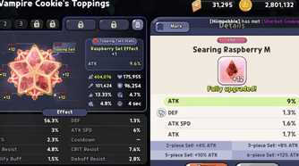 Searing Raspberry Toppings Cookie Run: Kingdom - Best Toppings And Beascuits For Vampire Cookie