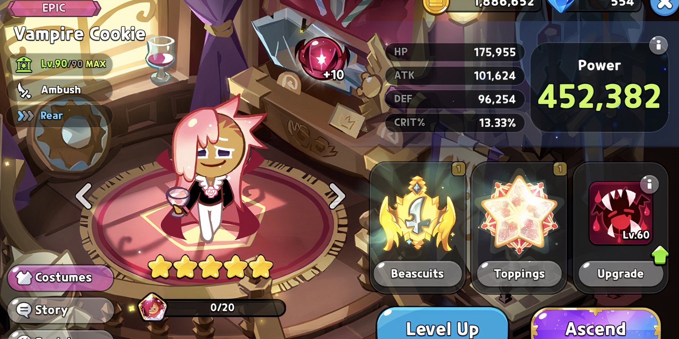 Cookie Run: Kingdom - Best Toppings And Beascuits For Vampire Cookie