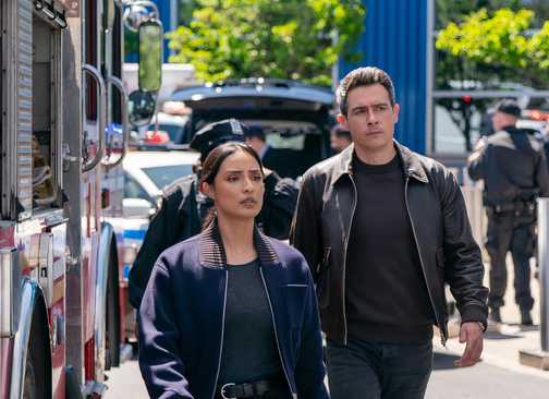 Dani and Scola in the FBI season 7 finale