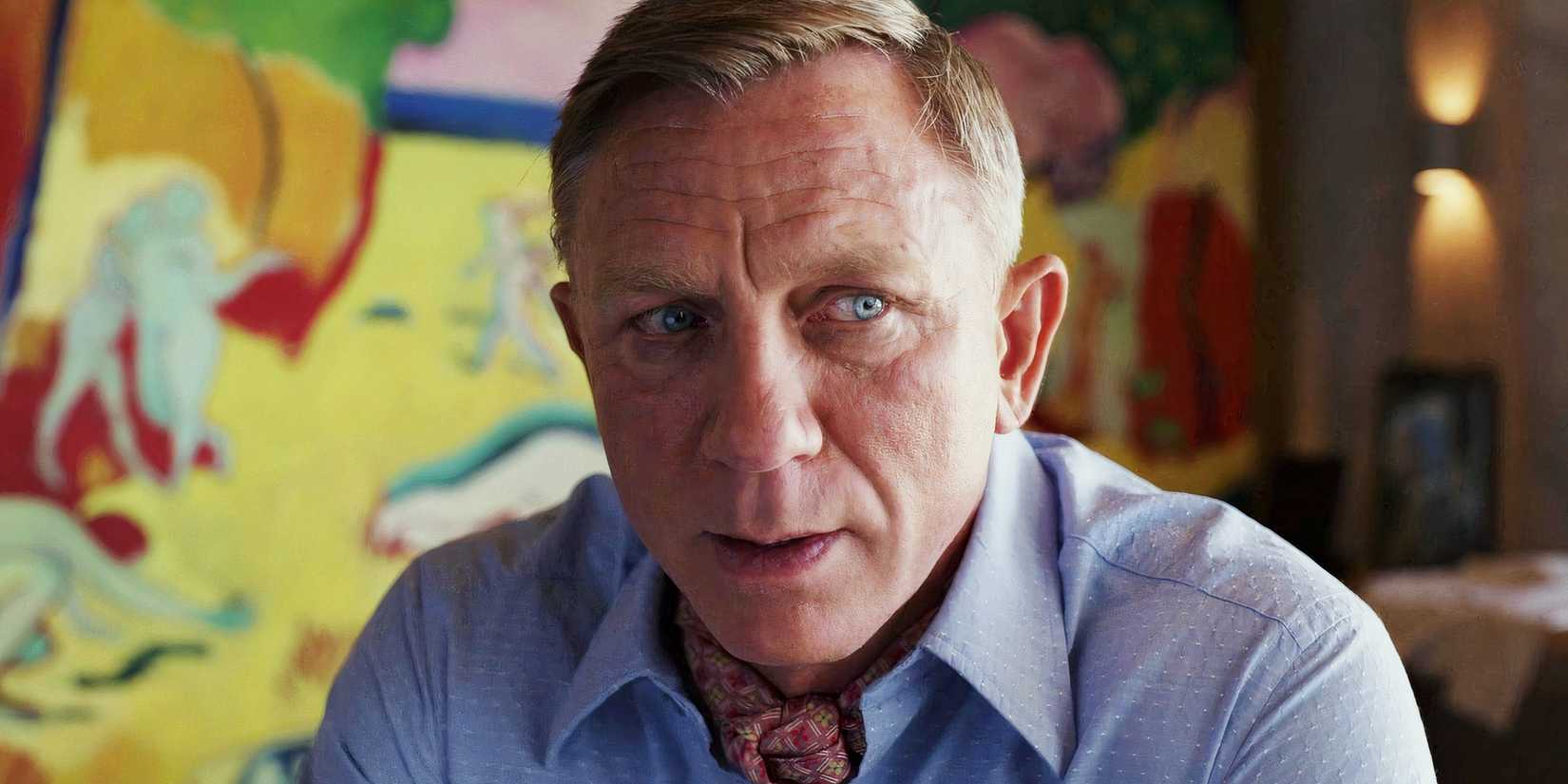 Daniel Craig como Benoit Blanc em Glass Onion: Um Mistério Knives Out.