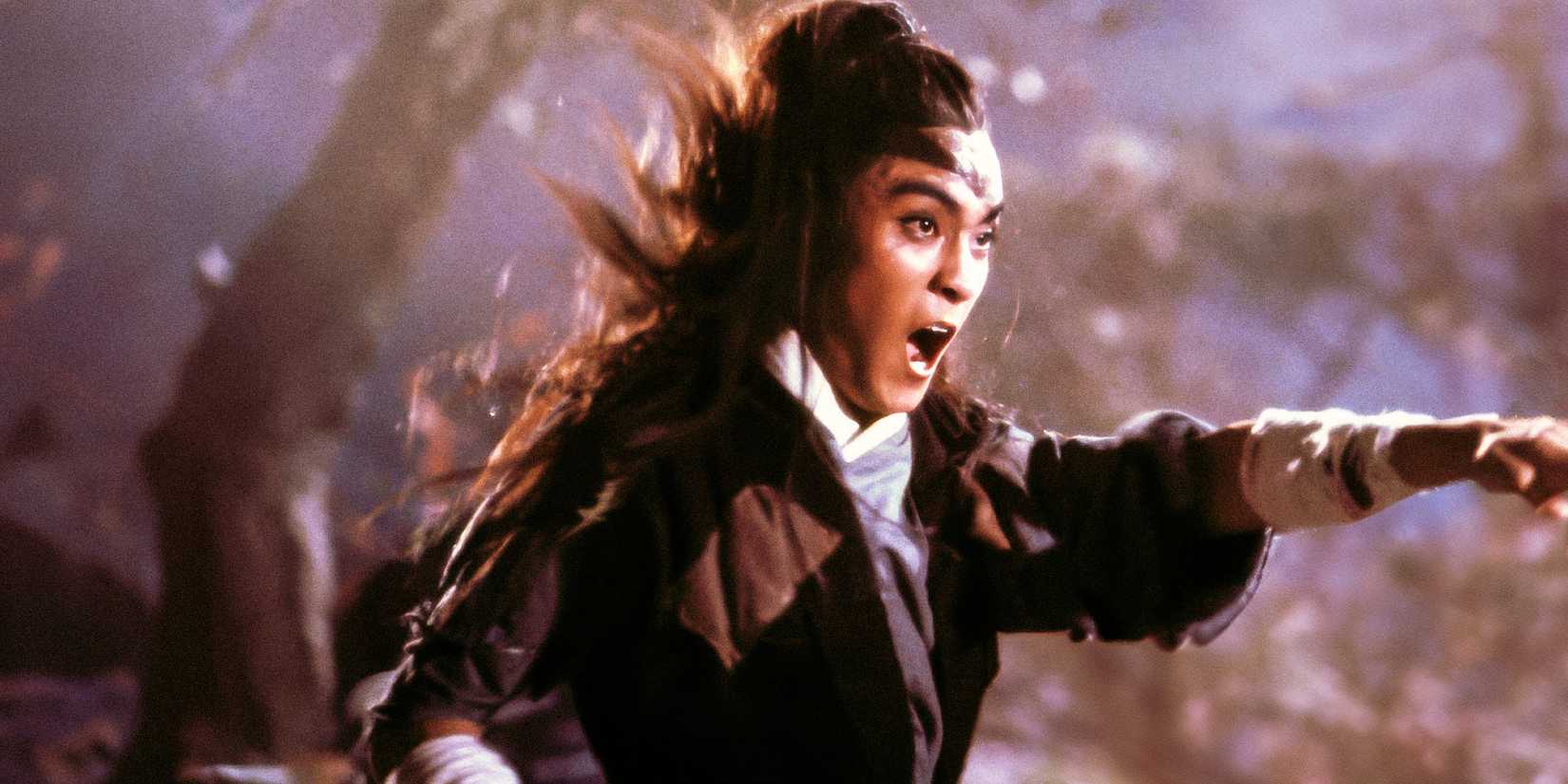 Derek Yee shouts angrily in Death Duel