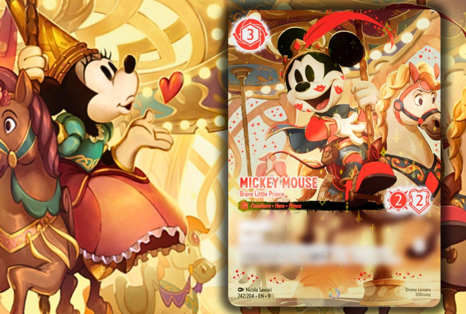 lorcana iconic cards - Fabled - Minnie Mouse - Sweetheart Princess (Iconic) Disney Lorcana's New Epic And