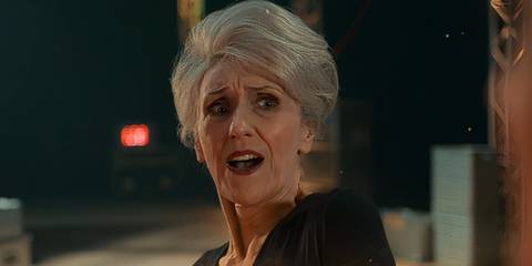 Doctor Who Season 15 The Interstellar Song Contest Anita Dobson as Mrs. Flood Bigeneration