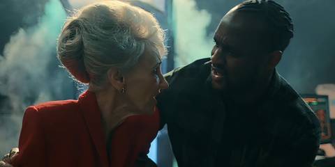 Doctor Who Season 15 The Interstellar Song Contest Anita Dobson as Mrs. Flood Death