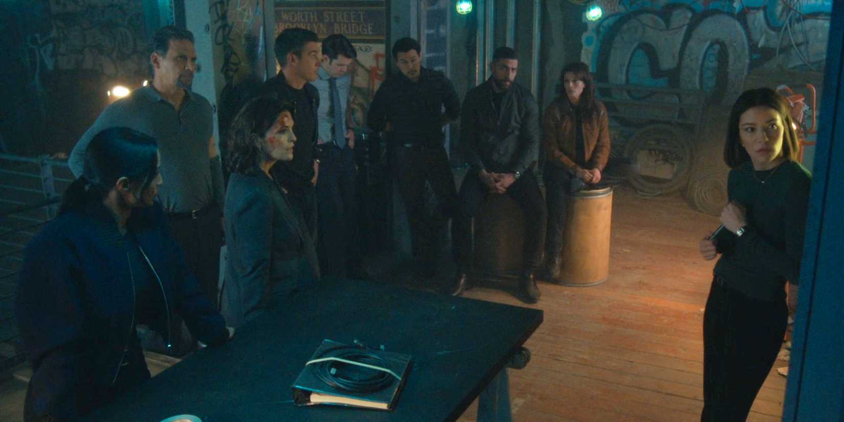 The main cast of FBI season 7 meet in secret
