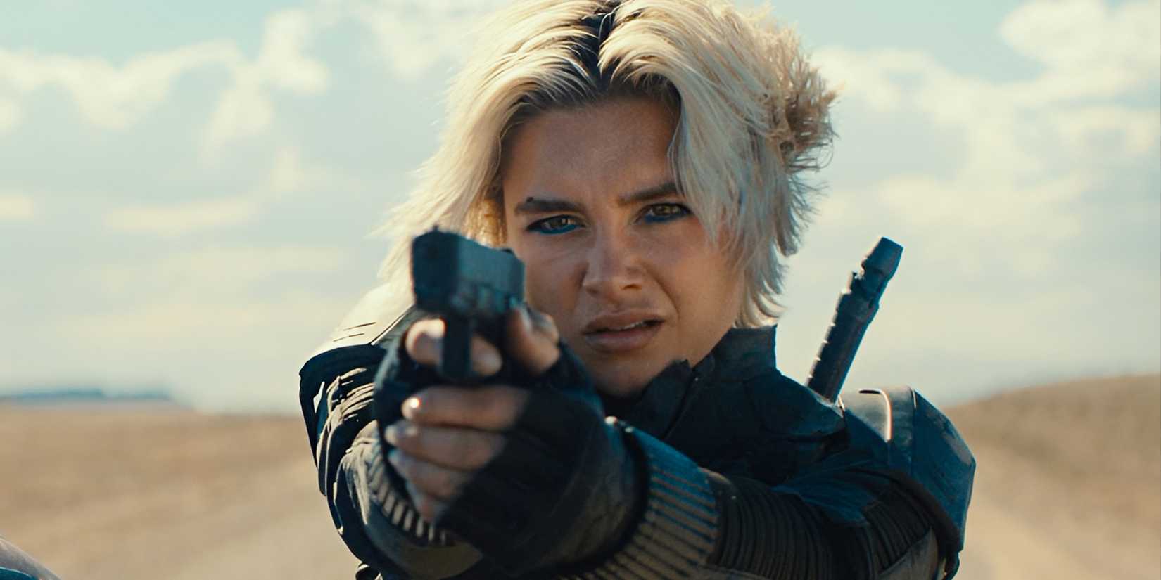 Florence Pugh como Yelena Belova em Thunderbolts*