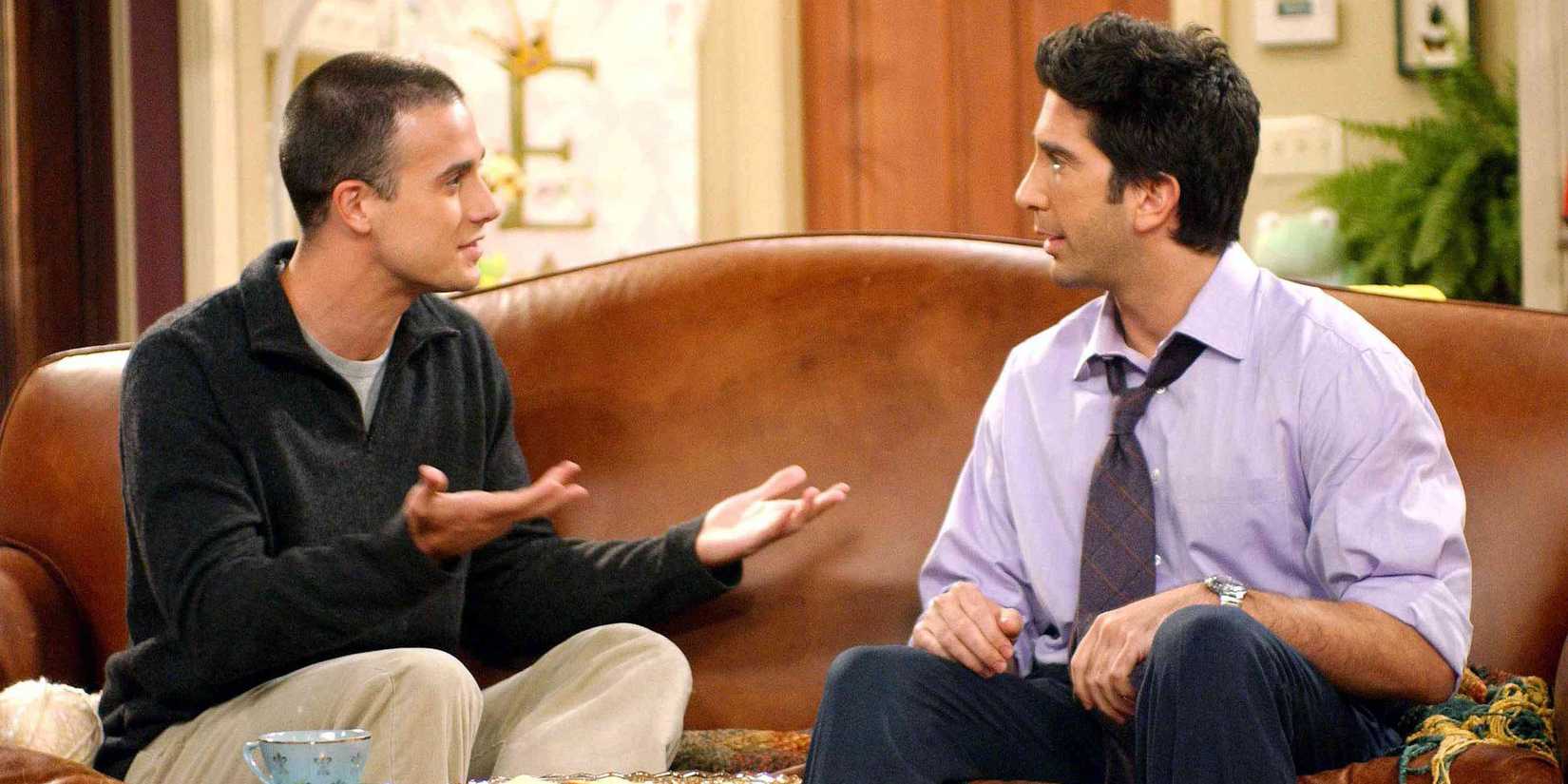 Sandy e Ross em Friends