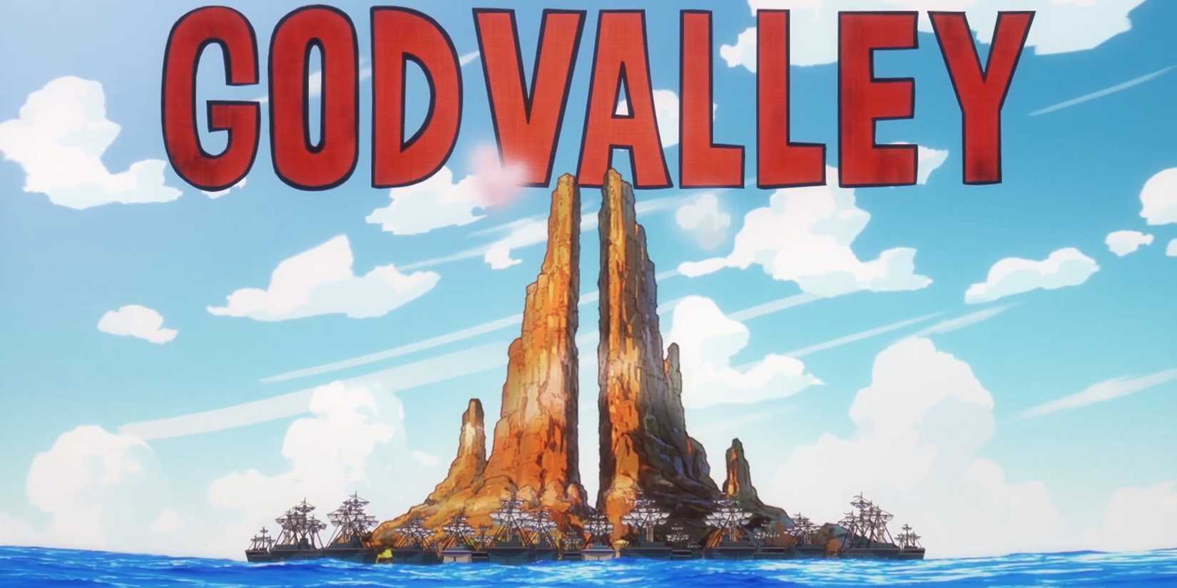 God Valley dans l'épisode 1129 de One Piece