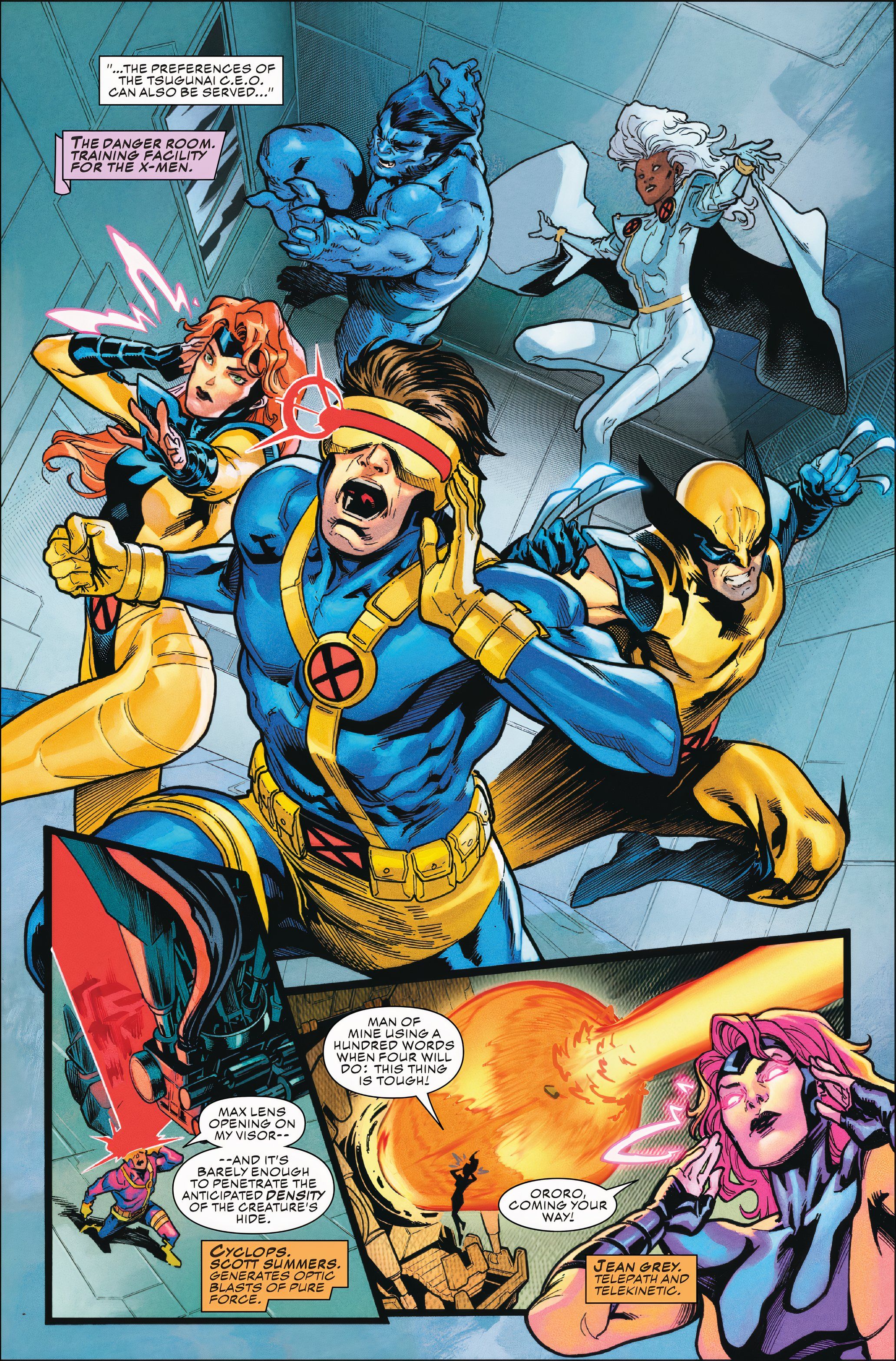 Godzilla vs. X-Men Begins, As Marvel's Mutants Tease A Giant