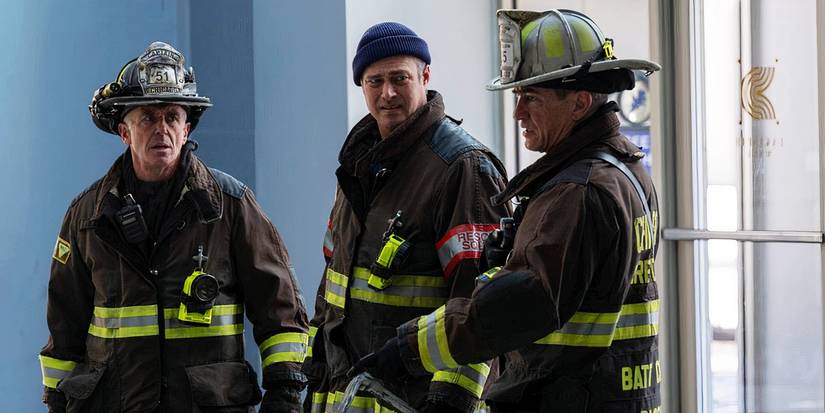 Herrmann, Severide, and Pascal in Chicago Fire season 13