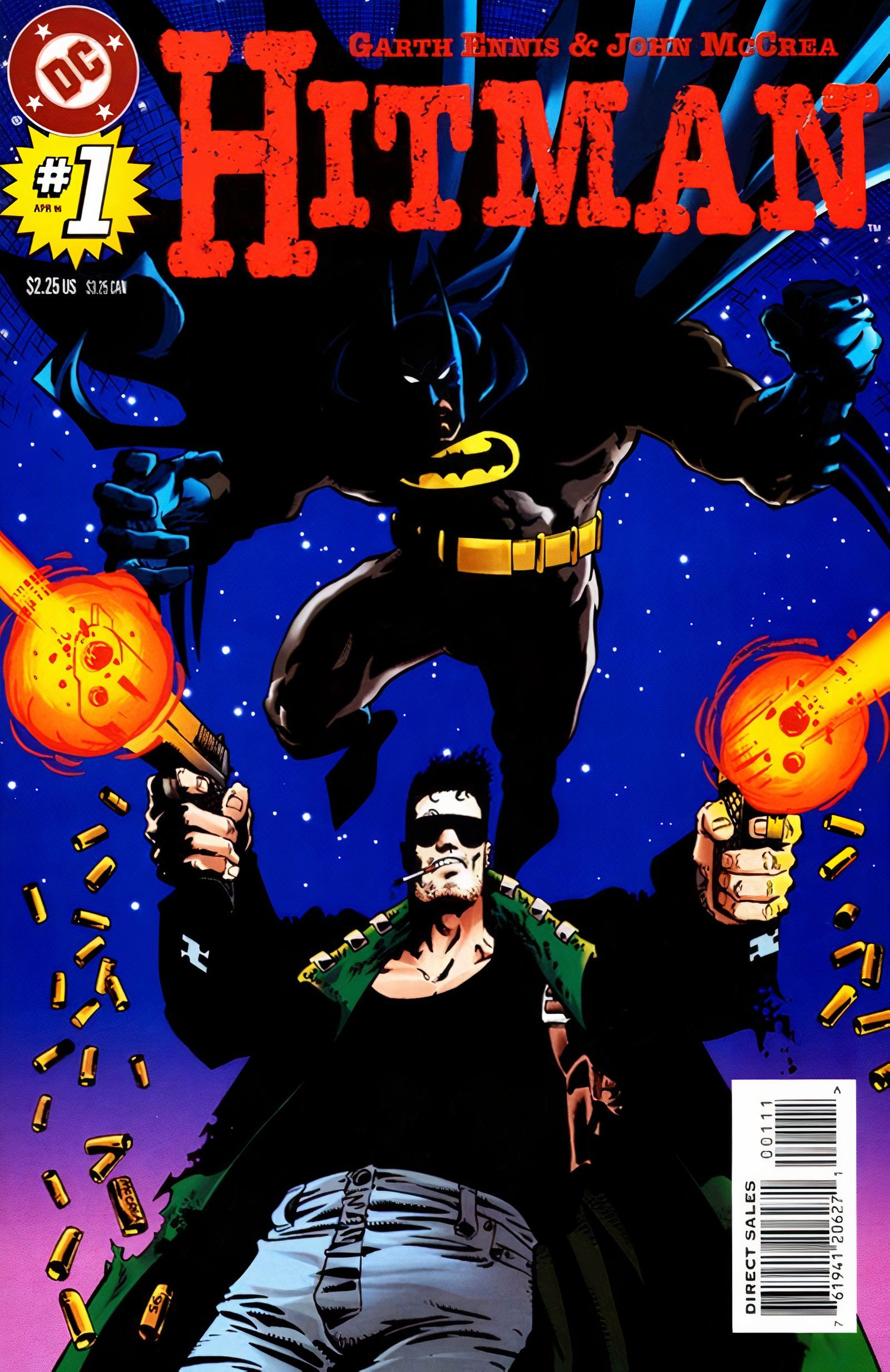 Hitman #1 batman main cover