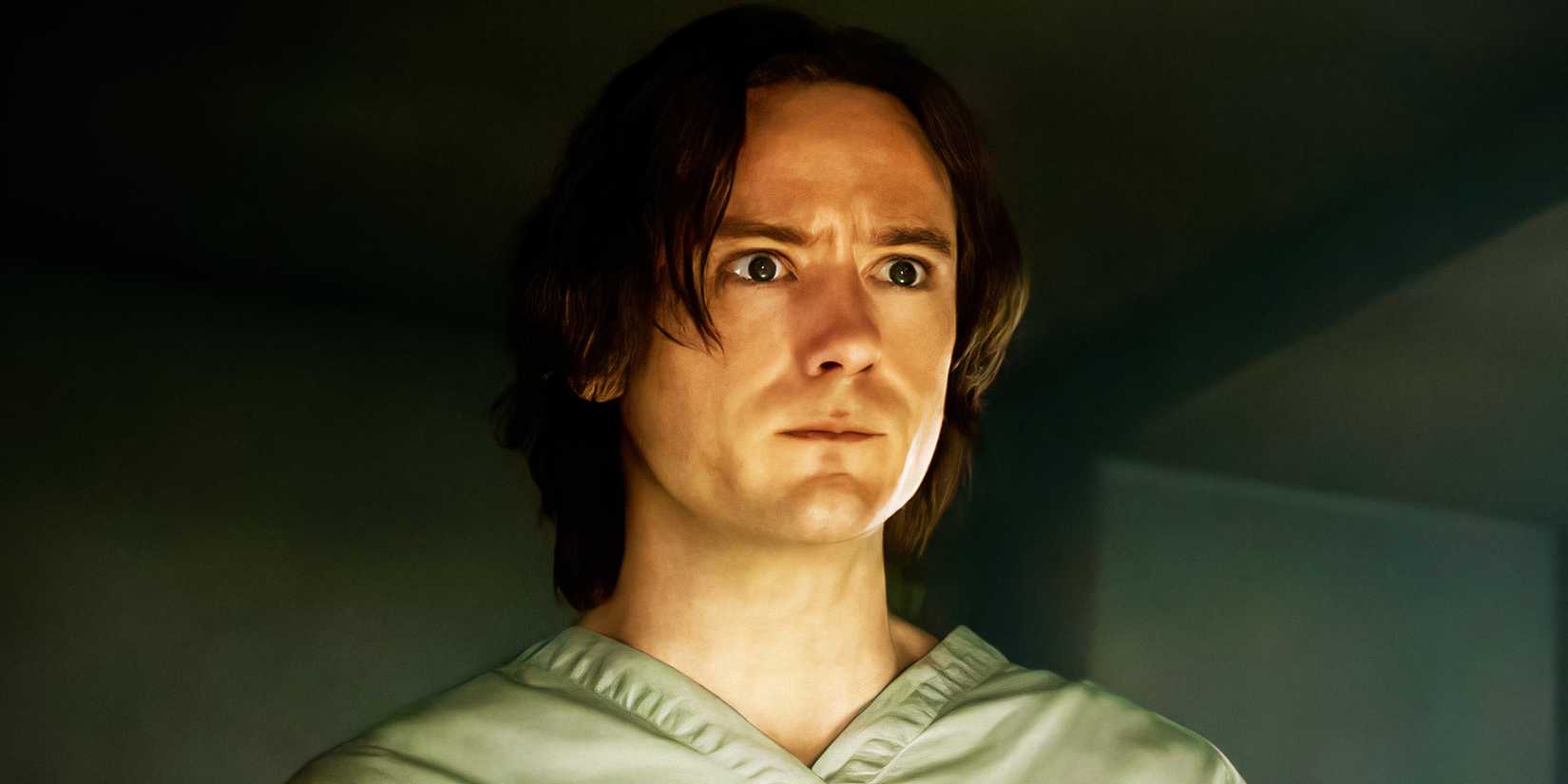 Bob looking determined in his scrubs in Thunderbolts*