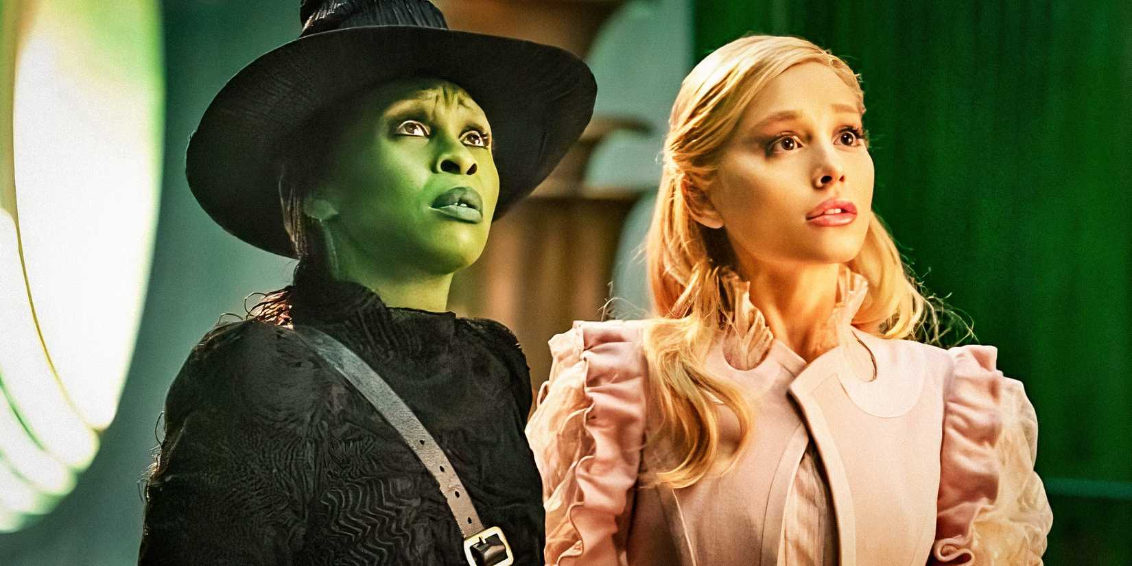 Glinda and Elphaba visit Emerald City in Wicked