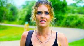 Meghann Fahy looking disheveled in Sirens