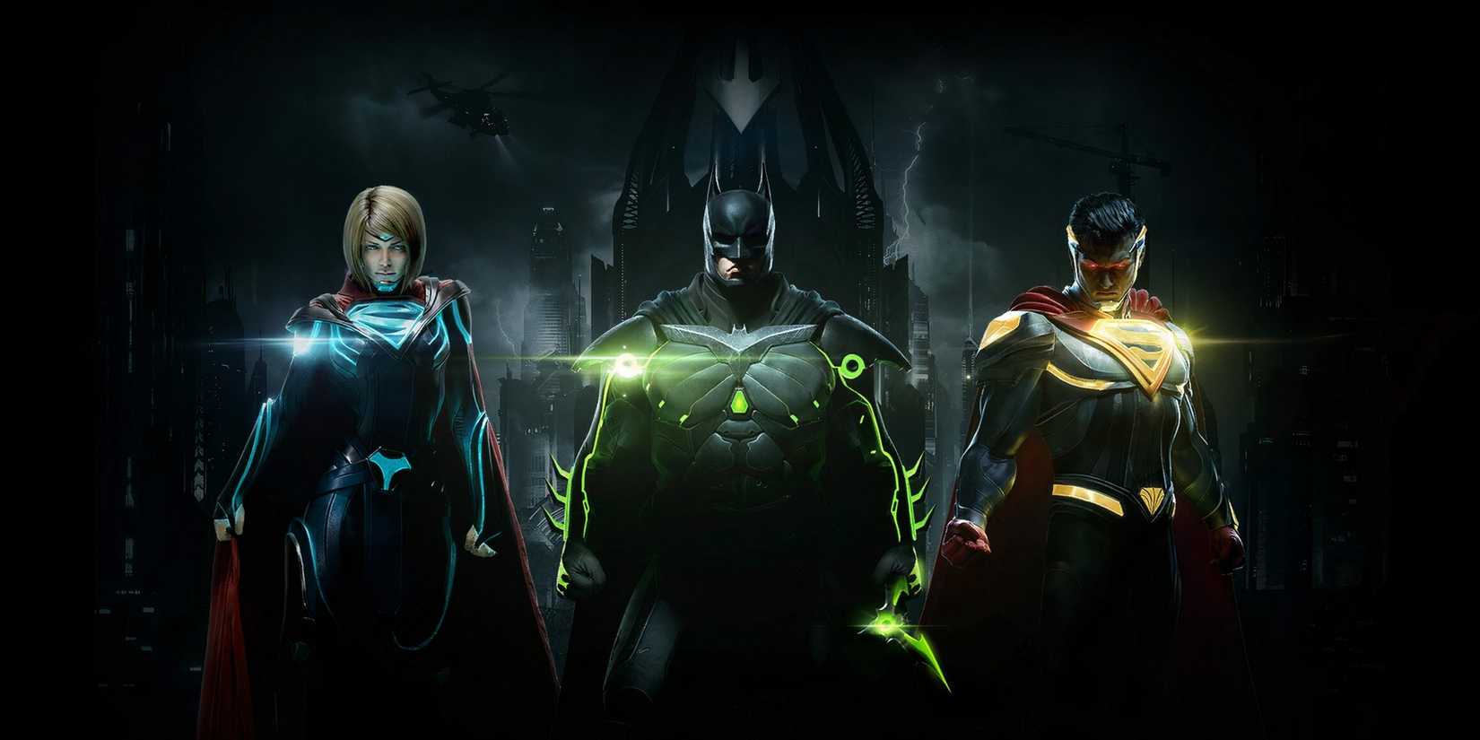 Injustice 2 Batman Supergirl And Superman
