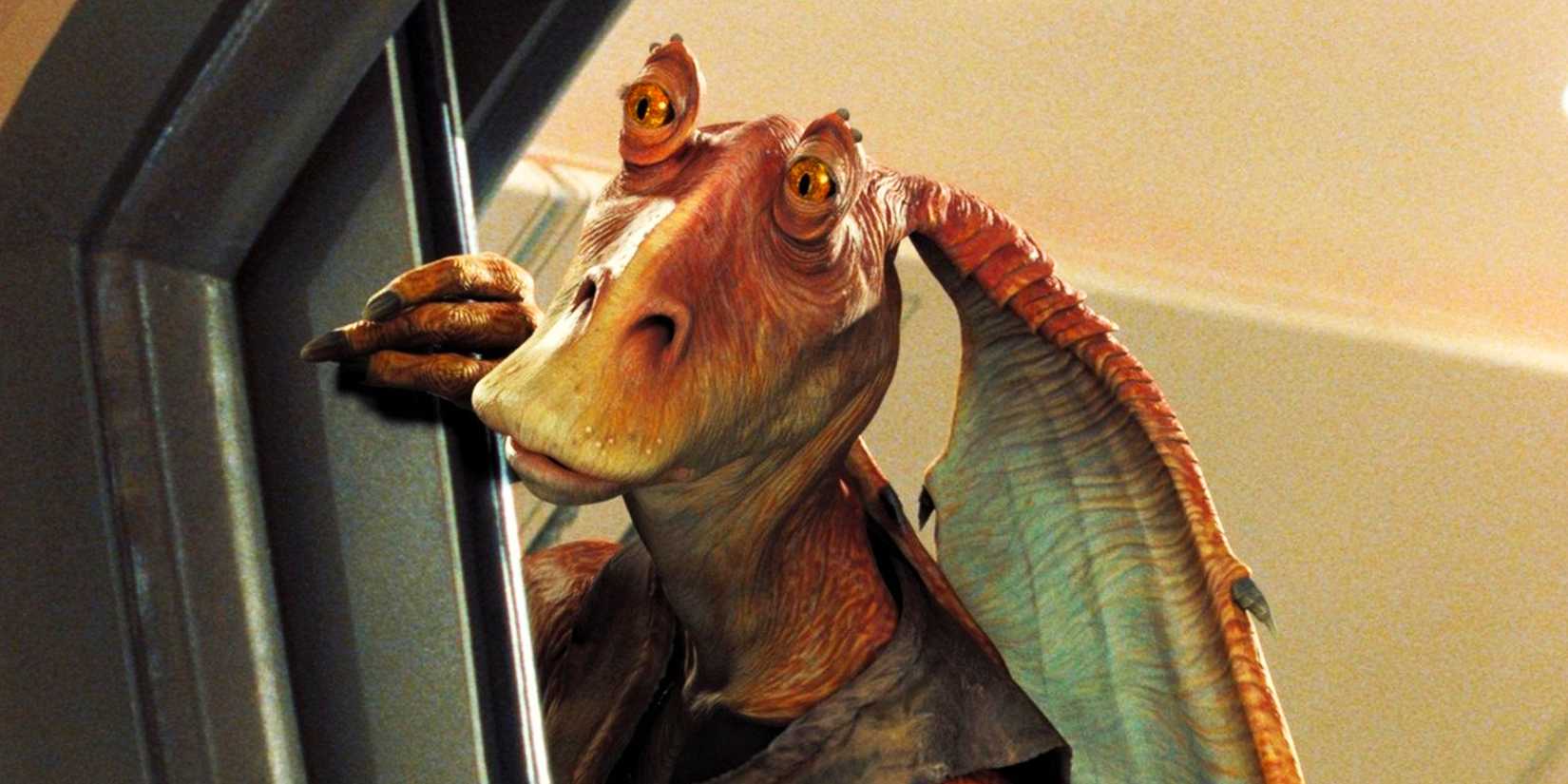 Jar Jar Binks in Star Wars The Phantom Menace