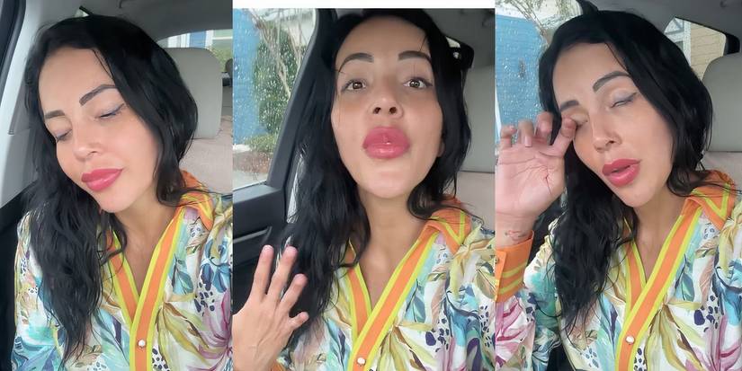 Jasmine Pineda in 90 Day Fiance in Instagram Stories on mothers day