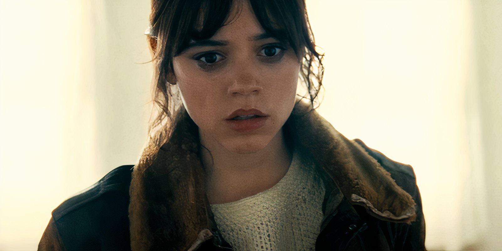 Jenna Ortega looks stunned in Hurry Up Tomorrow