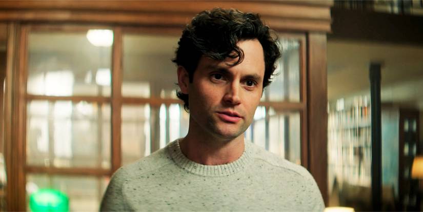 Joe Goldberg looking at Bronte in You Season 5 and smiling