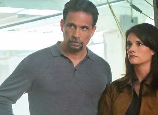 Jubal and Maggie in the FBI season 7 finale