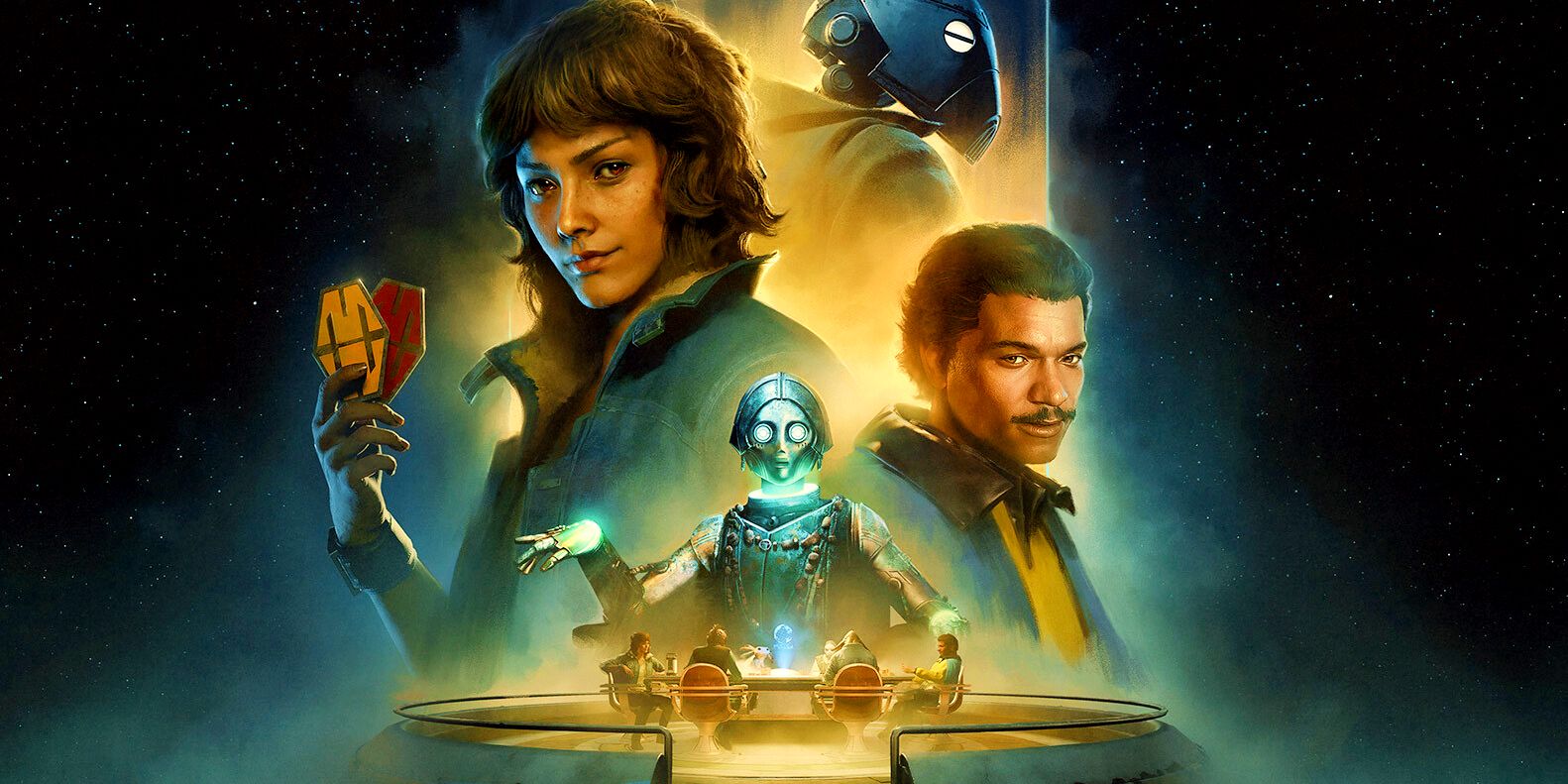 Key art for Star Wars Outlaws Wild Card.