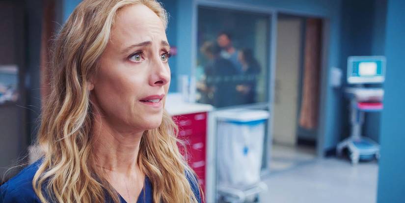 Kim Raver as Teddy Altman in Grey's Anatomy season 21, episode 18
