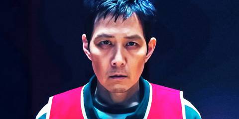Lee Jung-jae as Seong Gi-Hun In Squid Game Season 2 Wearing a Red Vest