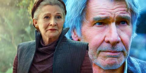 Leia and Han Solo in Rise of Skywalker Custom Star Wars Image