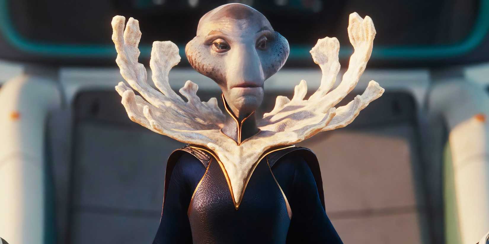 The Grand Councilwoman speaking in Lilo and Sтιтch 2025