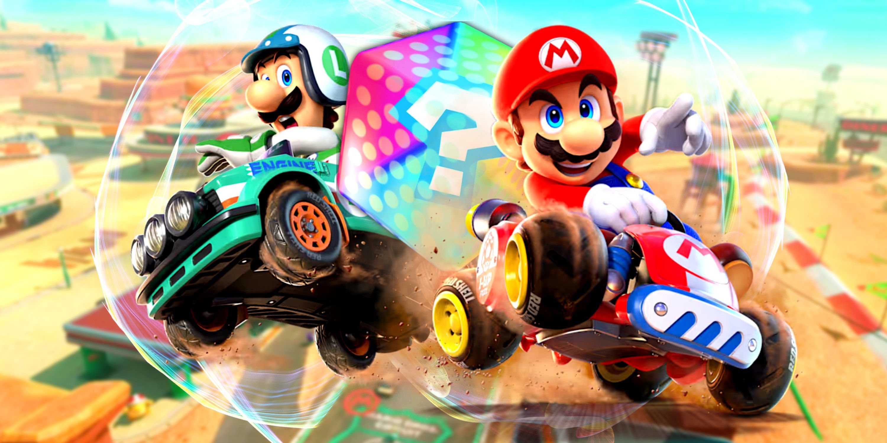 Leaked Images Reveal Upcoming Mario Kart LEGO Set Entirely Focused