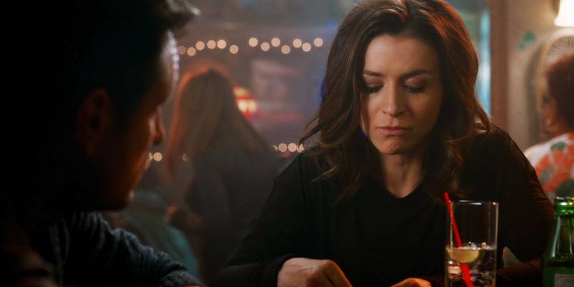 Martin Henderson as Nathan Riggs and Caterina Scorsone as Amelia Shepherd in Grey's Anatomy season 12, episode 8