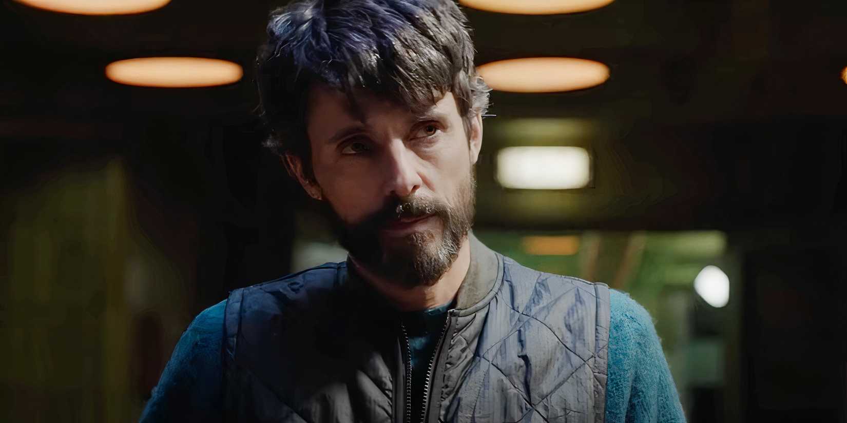 Matthew Goode looking serious as DCI Carl Morck in Dept. Q