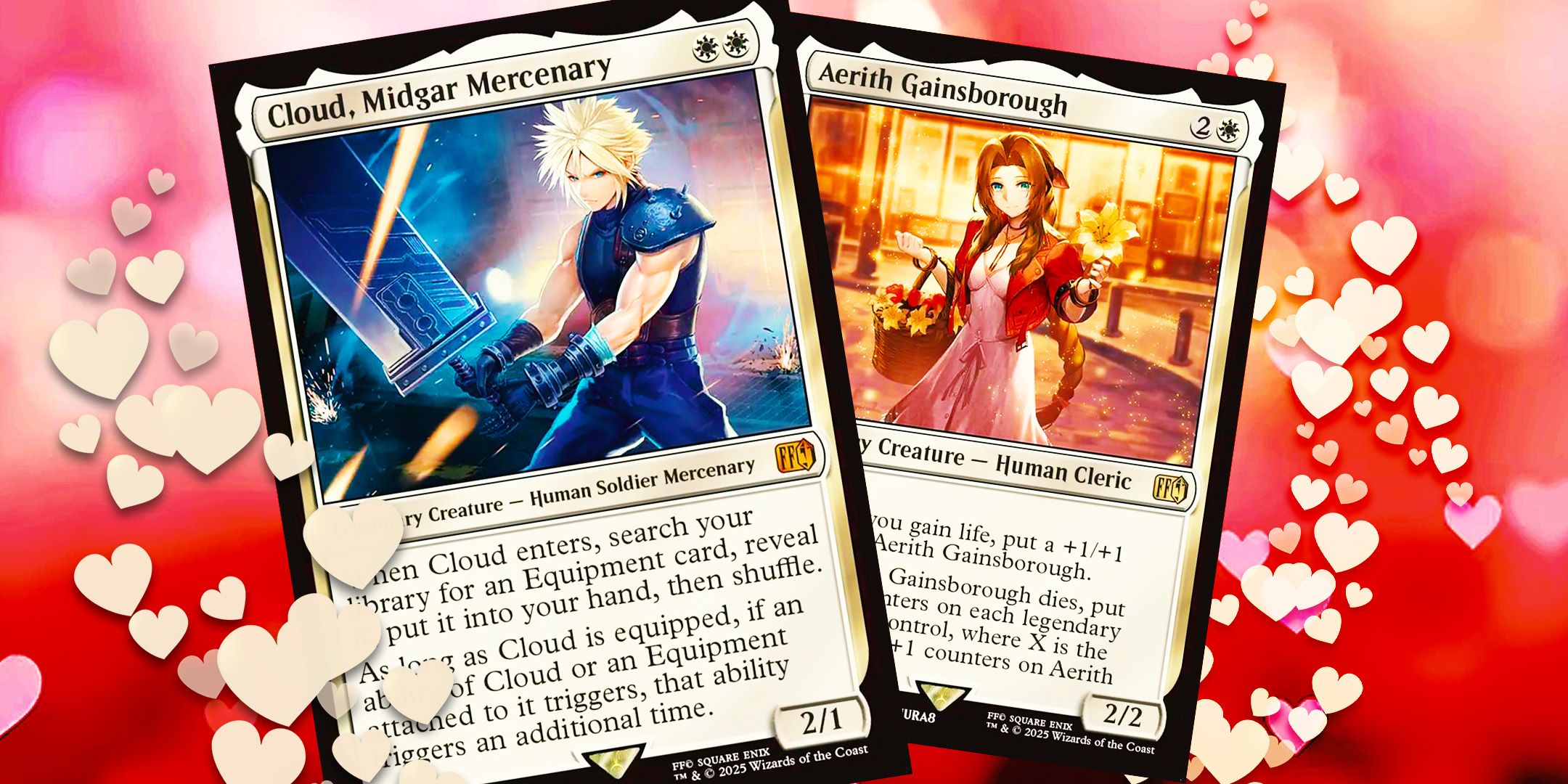Magic: The Gathering's New FF7 Card Gets The Romance Choice Right