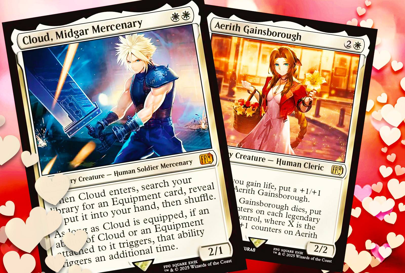 Magic: The Gathering's New FF7 Card Gets The Romance Choice Right Magic: The Gathering's New FF7 Card Gets The Romance Choice Right
