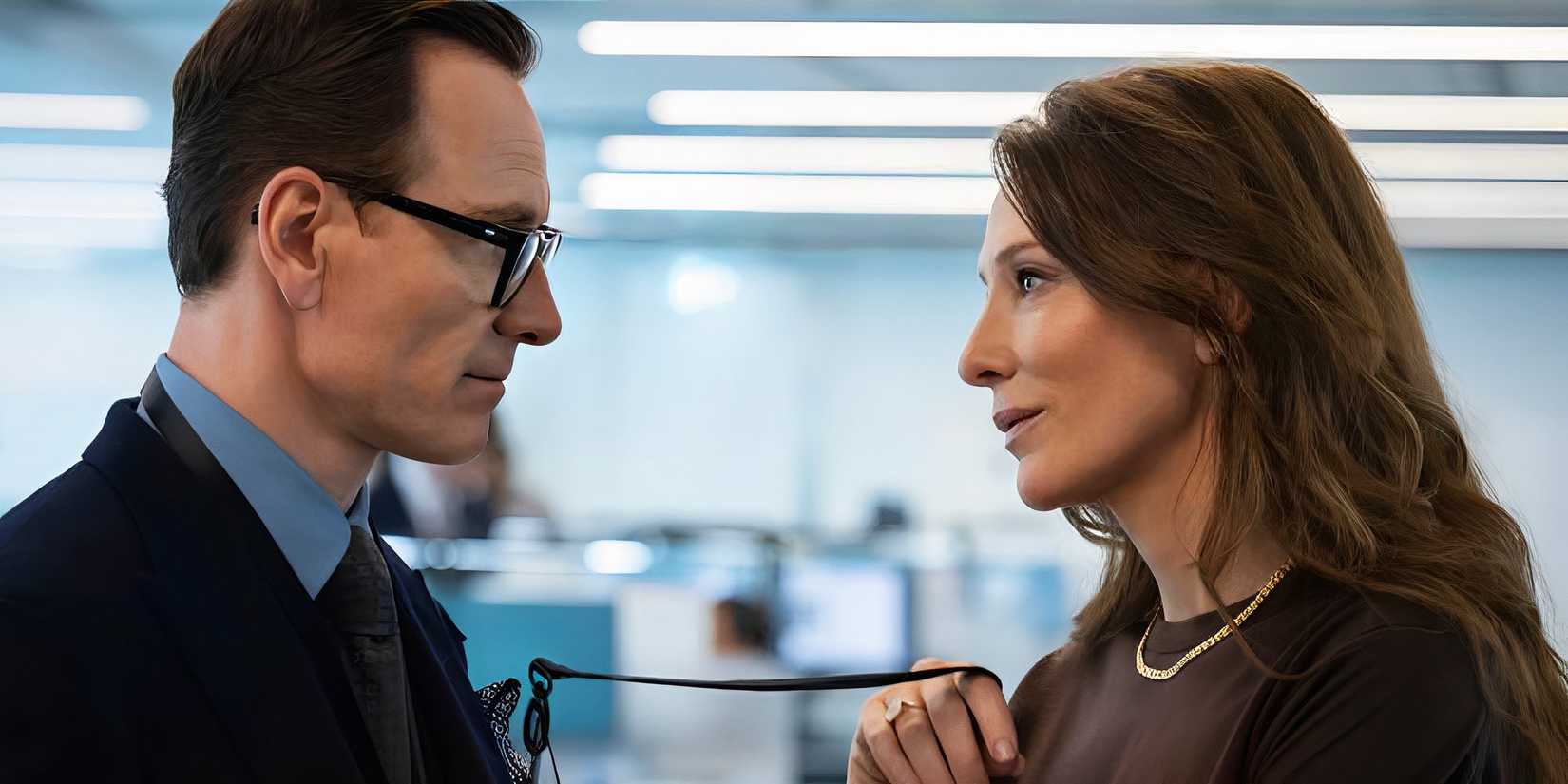 Michael Fassbender e Cate Blanchett em Black Bag