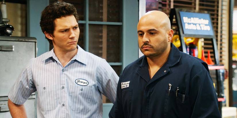 Montana Jordan as Georgie and Jessie Prez as Ruben in Georgie & Mandy's First Marriage episode 22