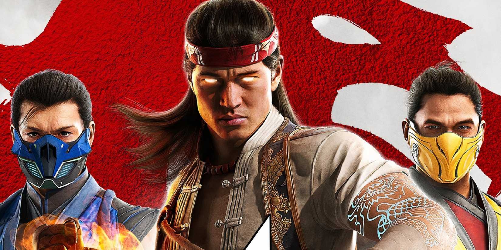 Mortal Kombat 1 Definitive Edition Characters, featuring Liu Kang, Sub-Zero, and Scorpion.