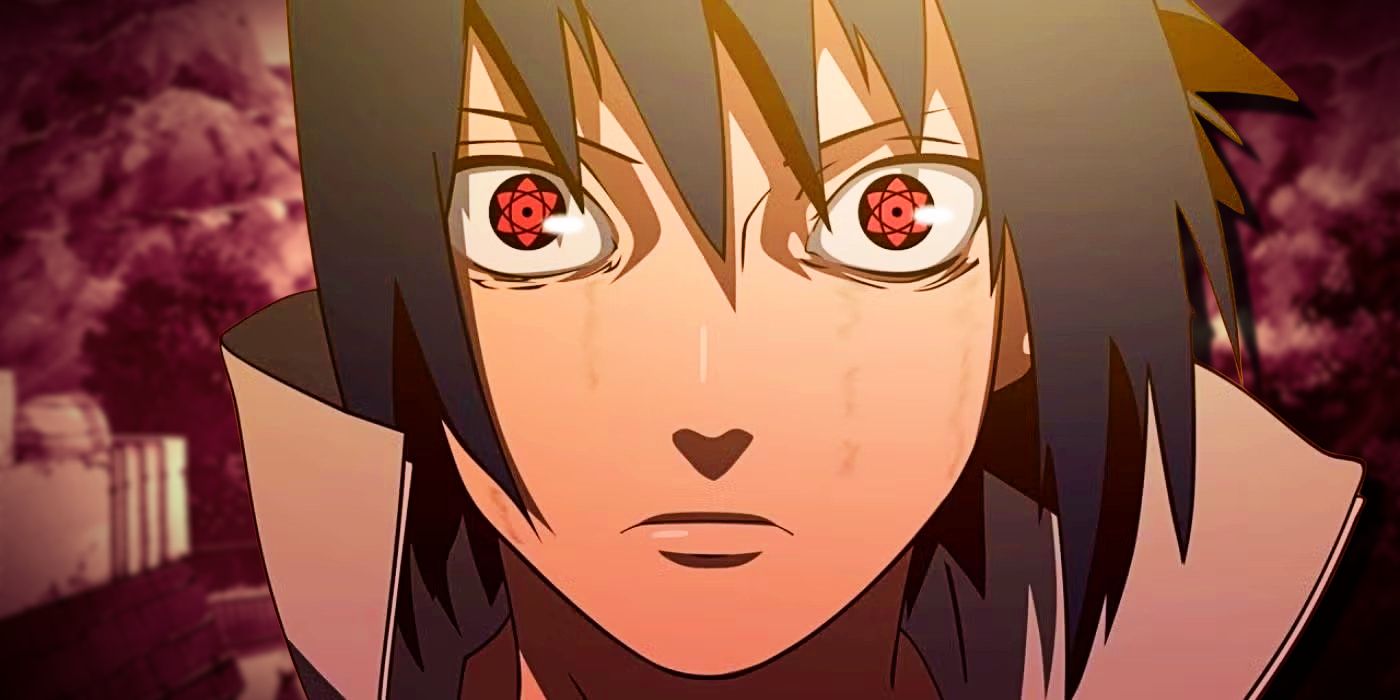 Naruto's Sasuke Activating His Sharingan