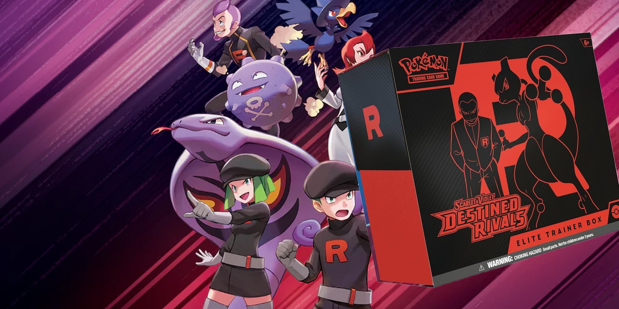 Destined Rivals エリートトレーナーボックス 2025 Pokémon Scarlet & Violet Destined Rivals Elite Trainer