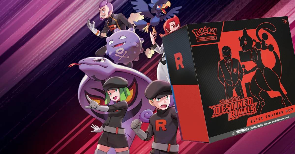 Pokemon TCG Destined Rivals Elite Trainer's Box Review - Team Rocket Invades Pokemon TCG Destined Rivals Elite Trainer's Box Review - Team Rocket Invades